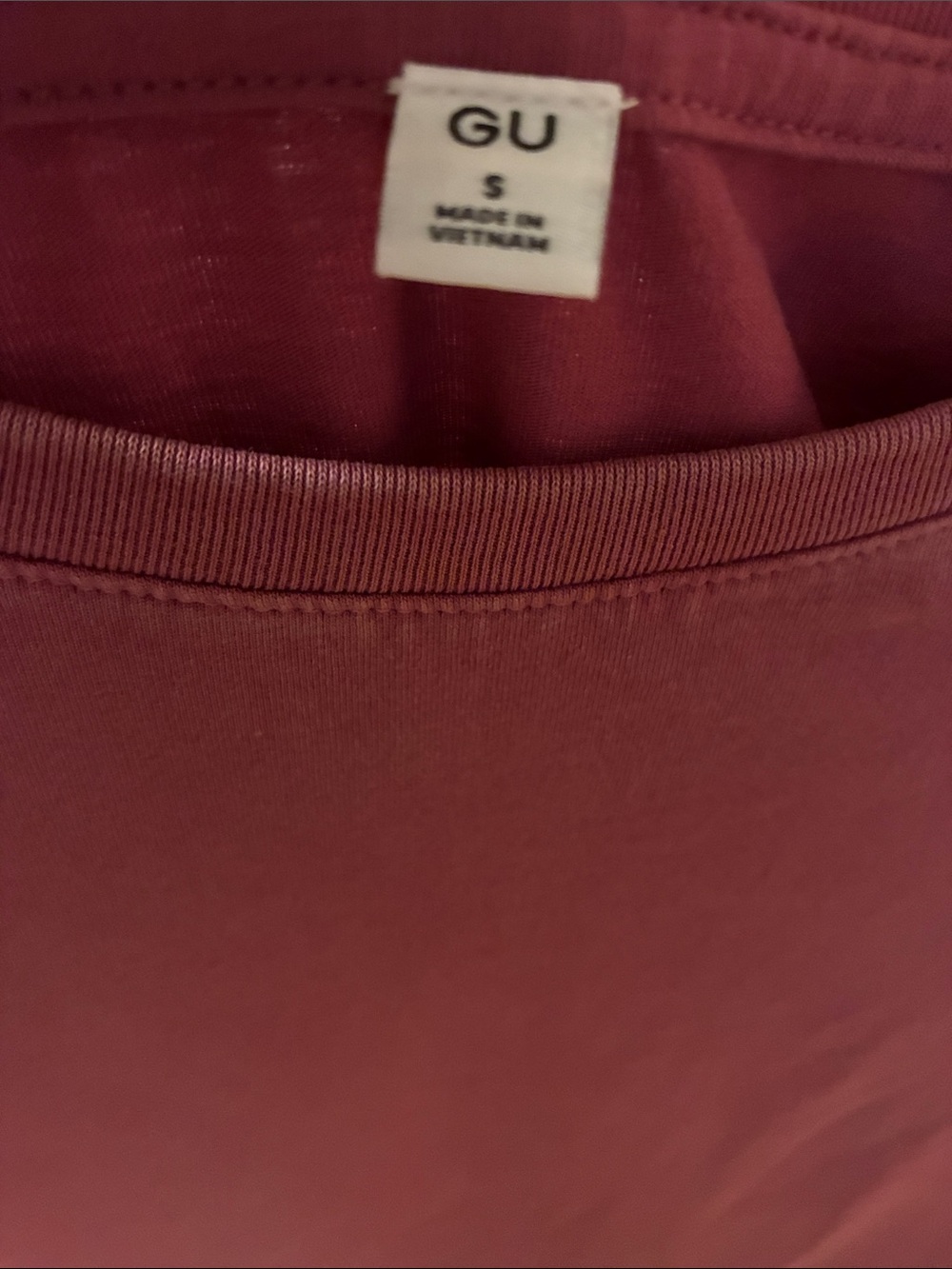 GU Boxy tee size S - Picture 4 of 4